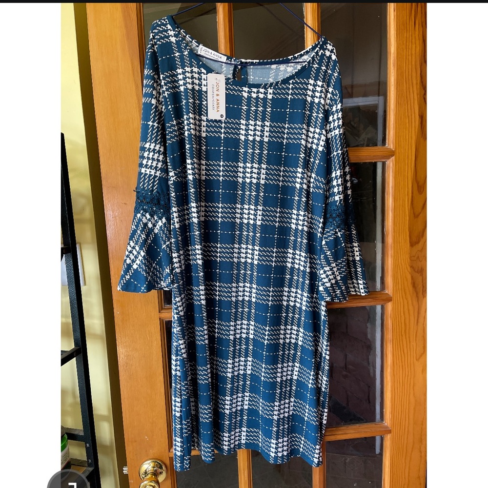 NWT plaid dress